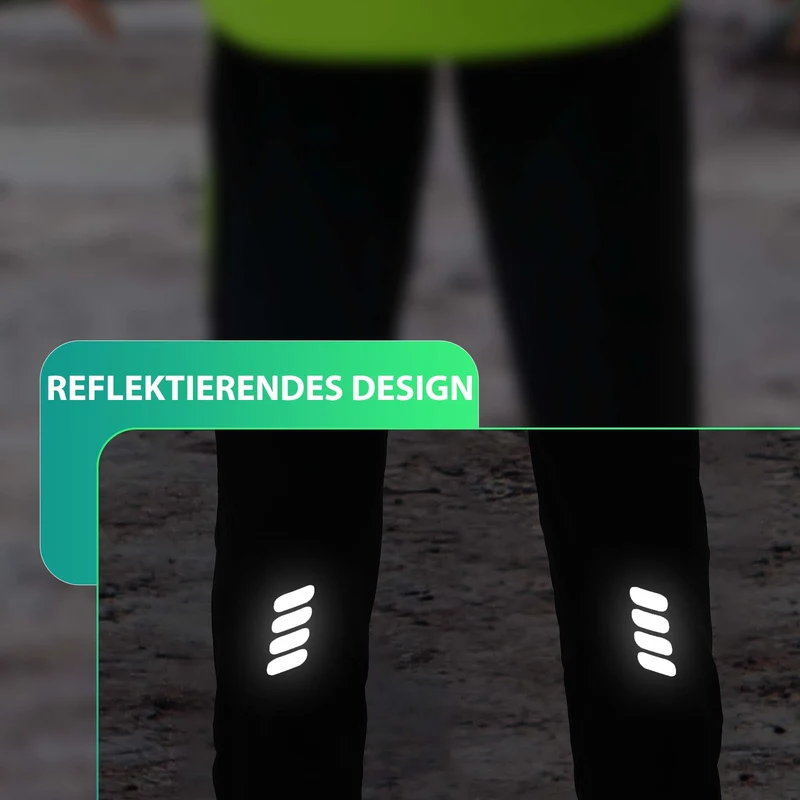 ROCKBROS Fahrrad Schlauch Wasserabweisend Radlerhose Leuchtendes Grün