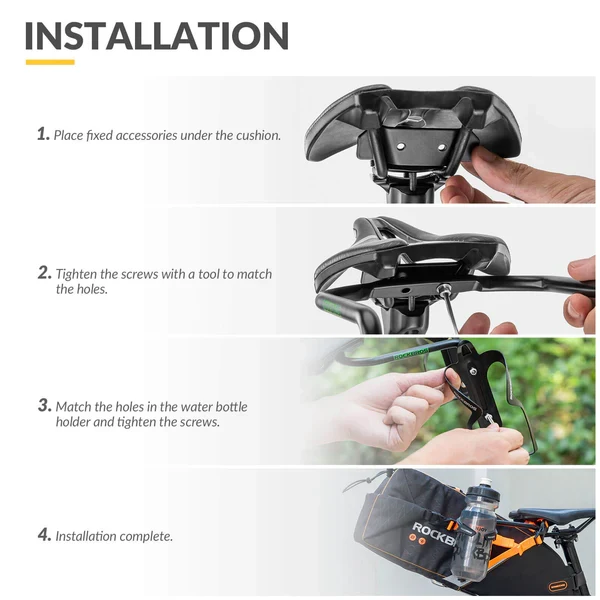 Bike Seatpost Saddle Bag Stabilizer Mount
