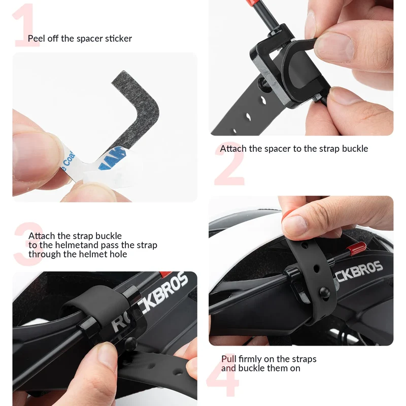 Bike Helmet Mirror – Adjustable Rear View