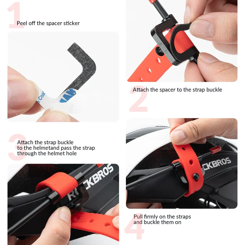 Bike Helmet Mirror – Adjustable Rear View