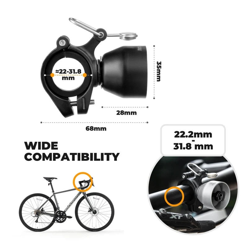 Bike Bell for Handlebars