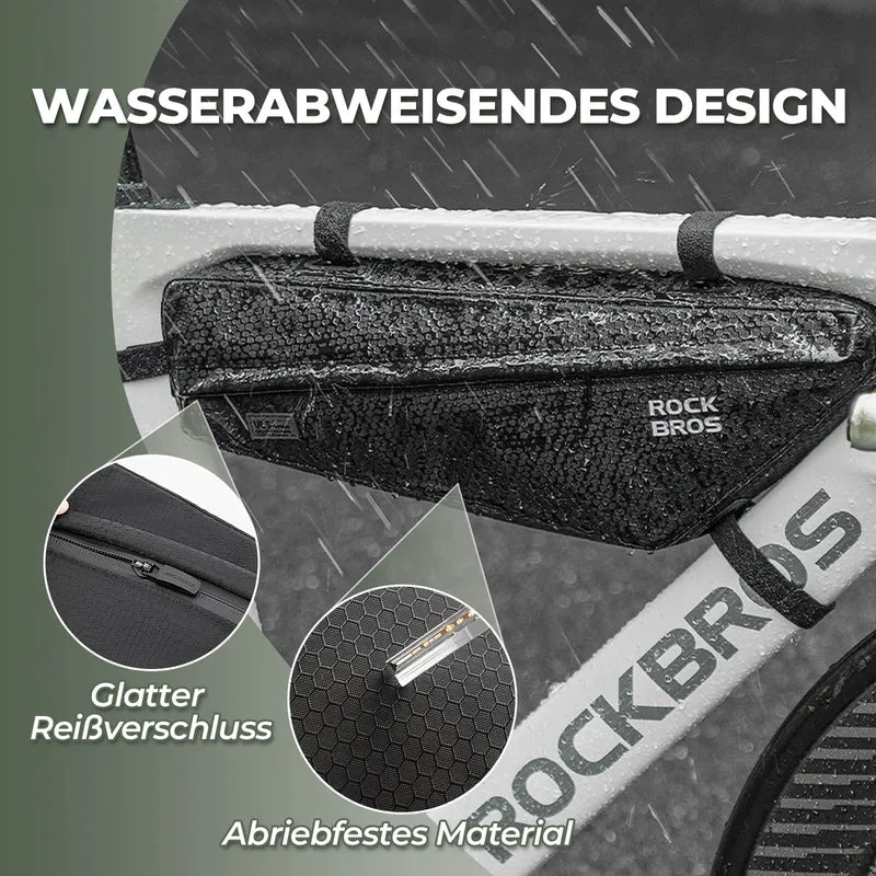 ROCKBROS Fahrrad Rahmentasche Dreiecktasche Wasserabweisend 2,9L 슈바르츠