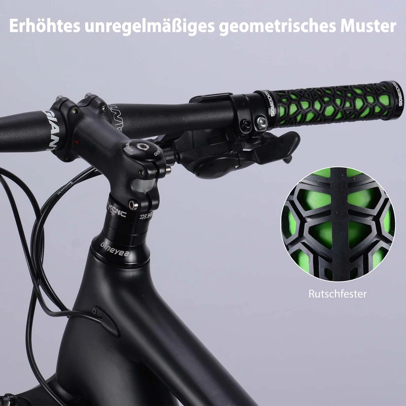 ROCKBROS Fahrradgriffe Lenkergriffe für Mountainbike/ Scooter/ E-Bike/ Cityrad/ Rennrad
