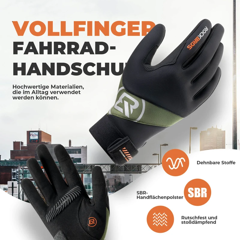 Winter Fahrradhandschuhe 터치스크린 방식