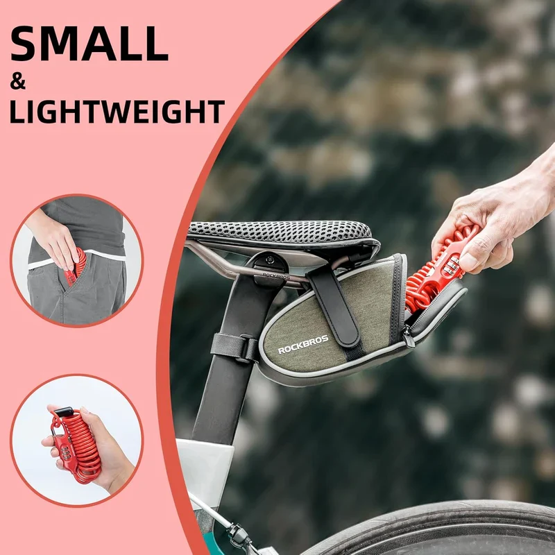 Combination Cable Bike Lock
