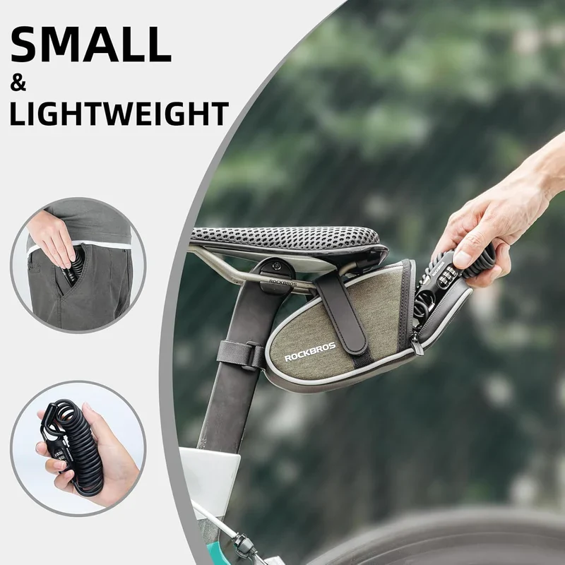 Combination Cable Bike Lock
