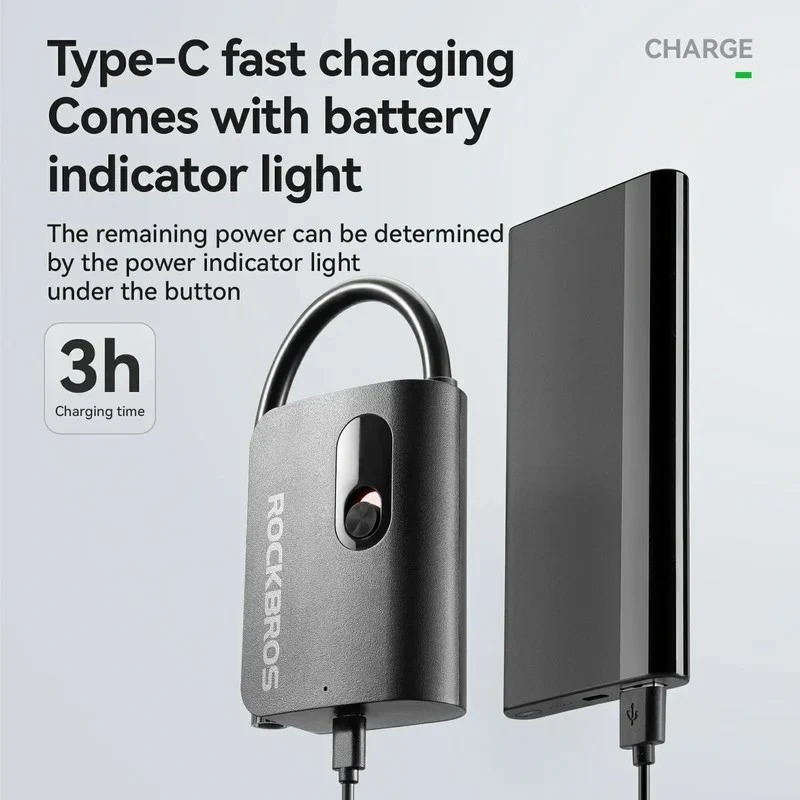L1 Mini Electric Bike Pump - 70PSI