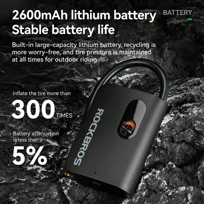 L1 Mini Electric Bike Pump - 70PSI