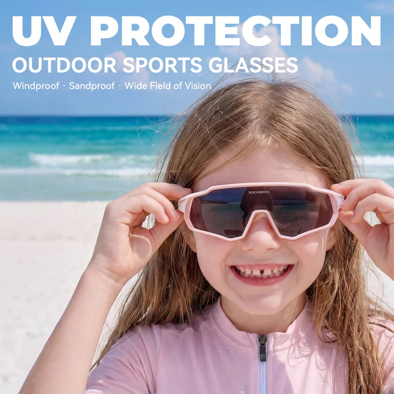 SP383 Kids Photochromic Cycling Sunglasses