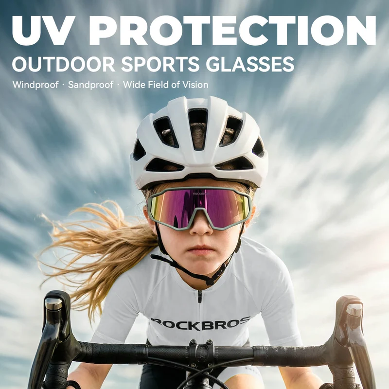 SP383 Kids Photochromic Cycling Sunglasses