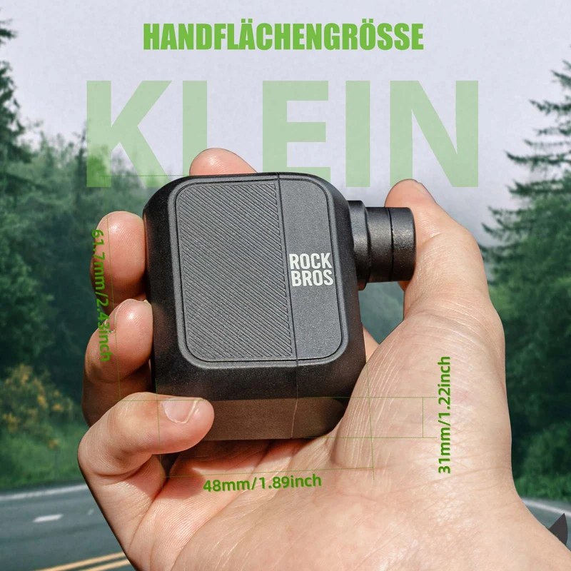 MINI-Elektresch Fahrradpumpe AS110