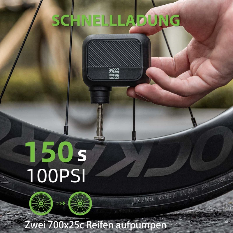 MINI-Elektresch Fahrradpumpe AS110