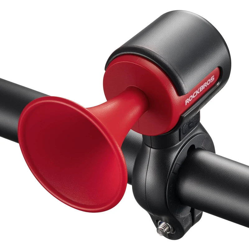 ROCKBROS Fahrradklingel Elektrisch 120dB Ton IPX5 Wasserschutz Smartphone Tracking