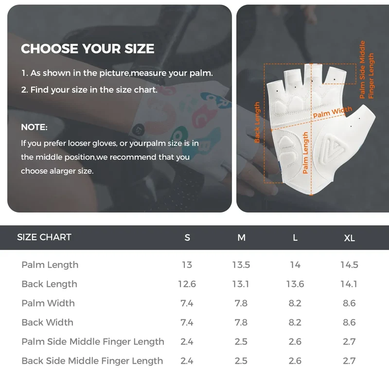 Lightweight Half Finger Cycling Gloves