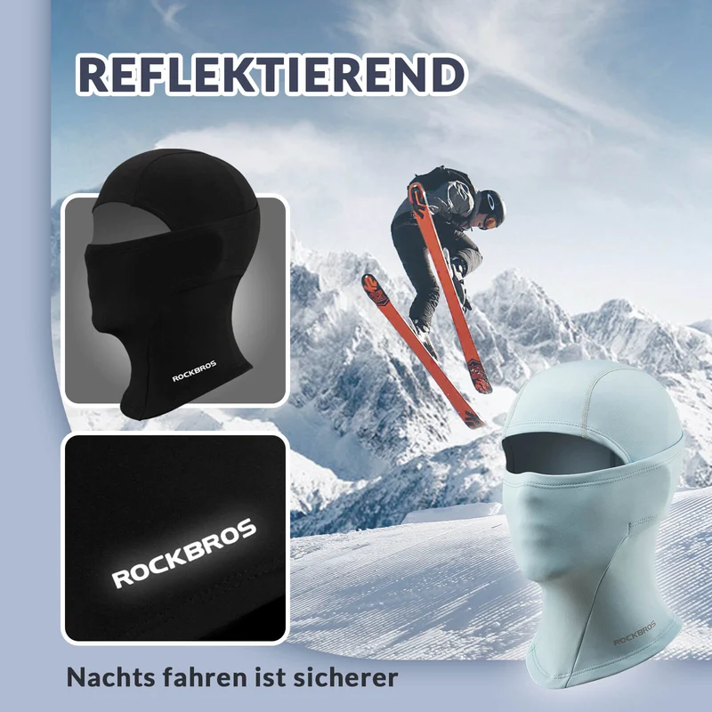 ROCKBROS Kinder Winter Sturmhaube Balaclava 따뜻한 스키마스크 für Mädchen/Jungen