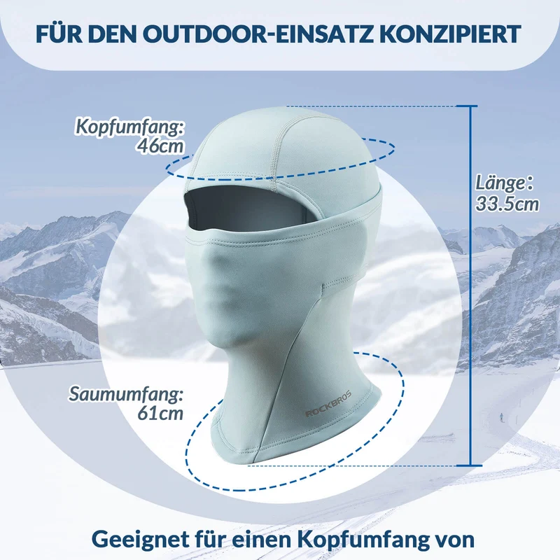 ROCKBROS Kinder Winter Sturmhaube Balaclava 따뜻한 스키마스크 für Mädchen/Jungen