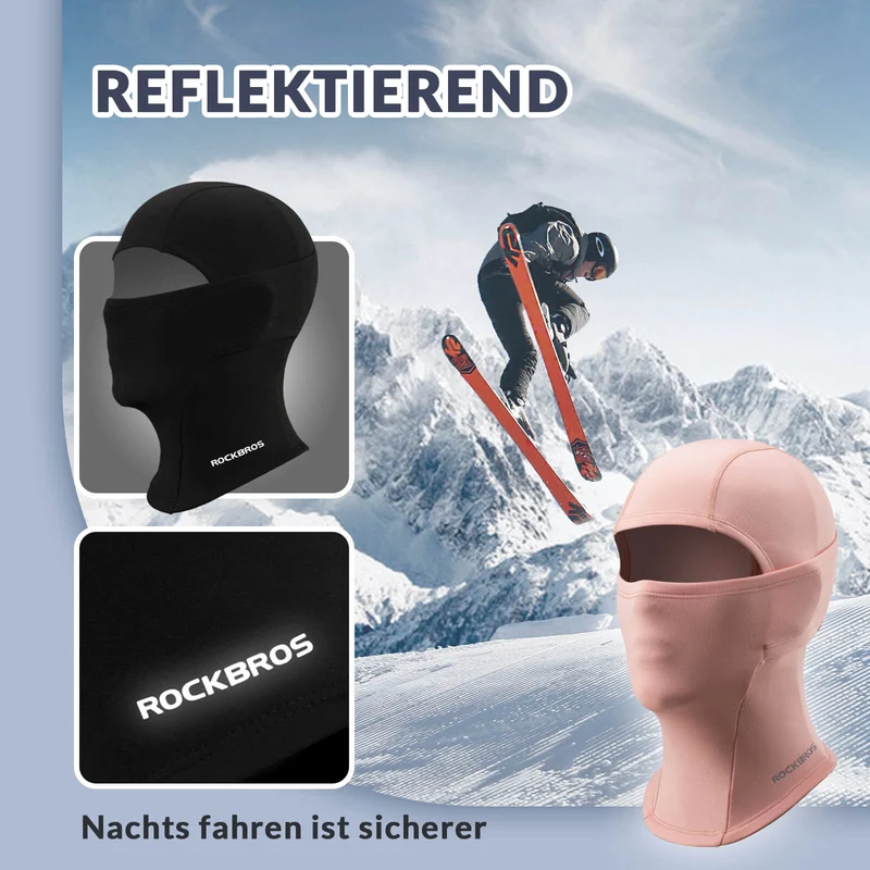ROCKBROS Kinder Winter Sturmhaube Balaclava 따뜻한 스키마스크 für Mädchen/Jungen