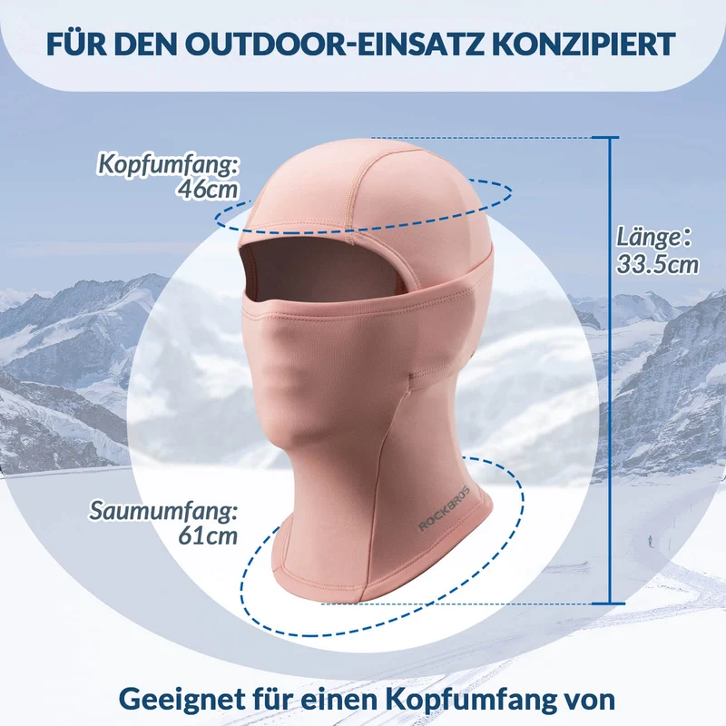 ROCKBROS Kinder Winter Sturmhaube Balaclava 따뜻한 스키마스크 für Mädchen/Jungen