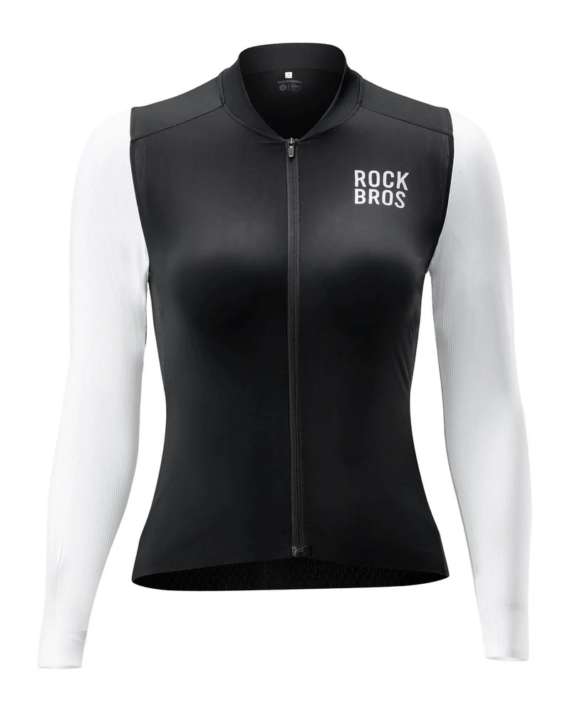 Damen Langarm-Radtrikot Fahrrad Jersey fir MTB & Rennrad