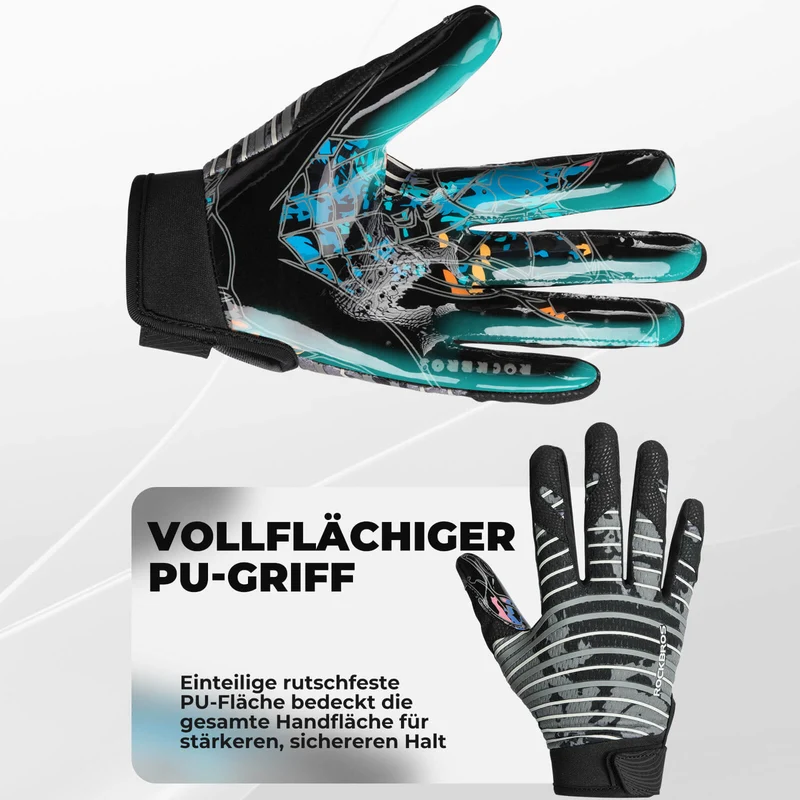 ROCKBROS Kinder-Profisport-Handschuhe Atmungsaktiv Elastisch