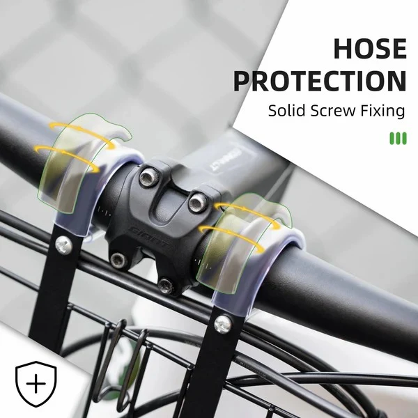 Folding Steel Mesh Bicycle Basket