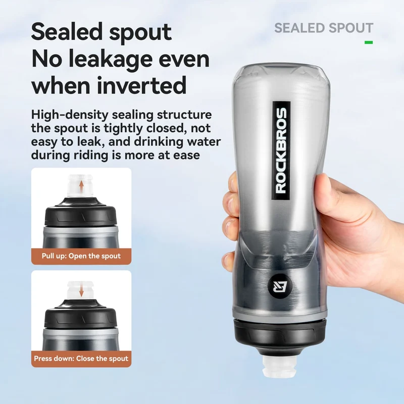Insulated Squeeze Cycling Water Bottle-620ml