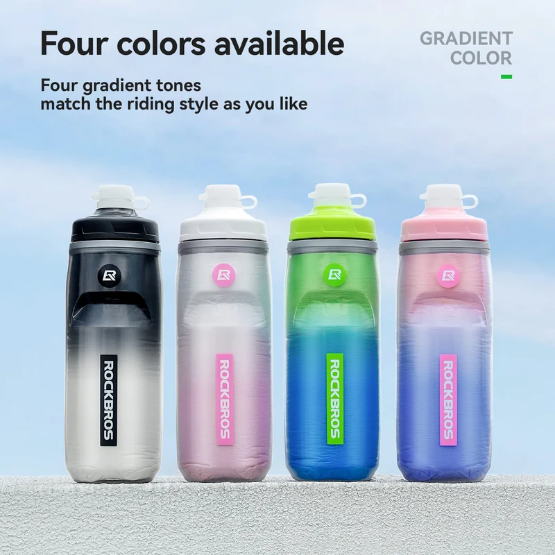 Insulated Squeeze Cycling Water Bottle-620ml