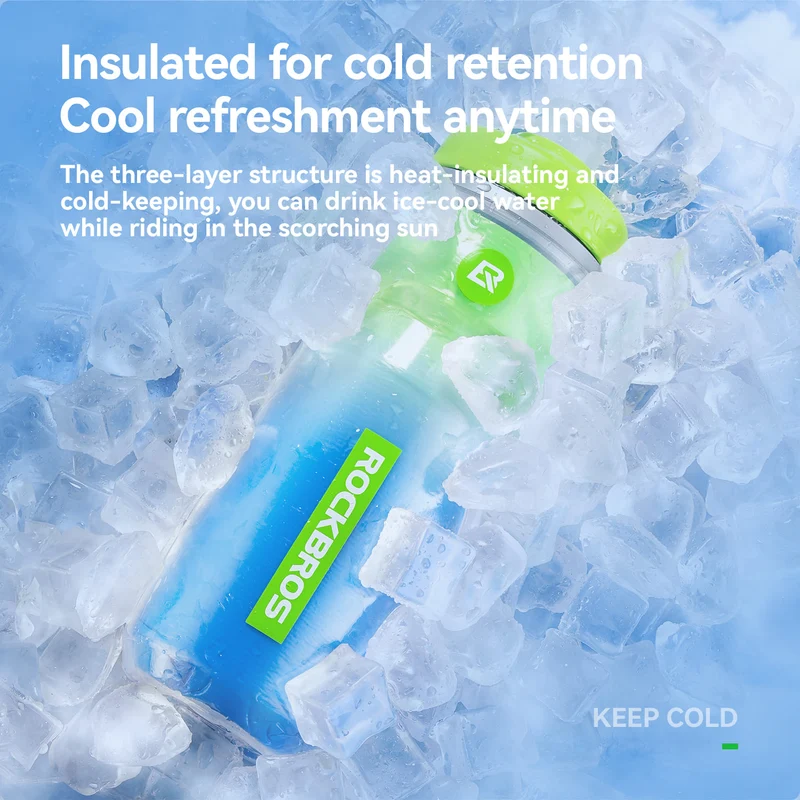 Insulated Squeeze Cycling Water Bottle-620ml