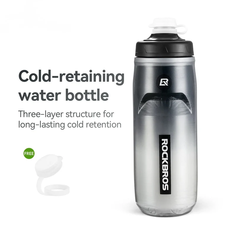 Insulated Squeeze Cycling Water Bottle-620ml