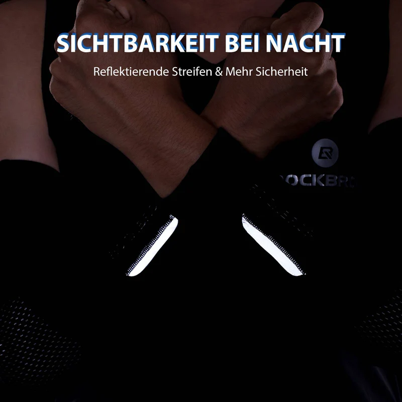 ROCKBROS Radsport Armlinge 겨울 안티 Rutschen 팔 슬리브