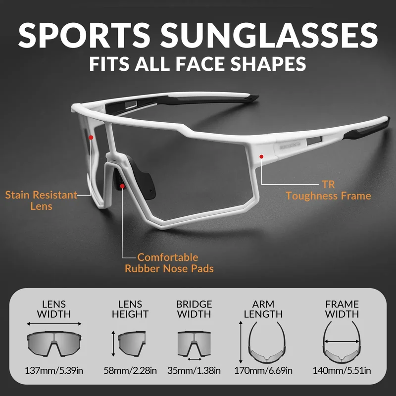 SP316 Photochromic Sports Sunglasses