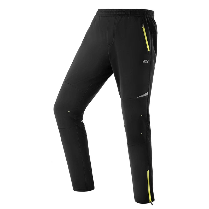 ROCKBROS Herren Fahrradhose Winddicht 및 따뜻한 겨울 야외 스포츠용