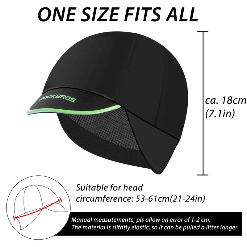 ROCKBROS 겨울 Fahrrad Sturmhaube Balaclava Warme Sport Unterhelm Gesichtshaube