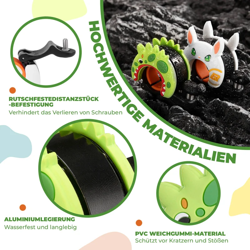 Kinder Fahrradklingel Laut für Lenker 22,2-25,4mm
