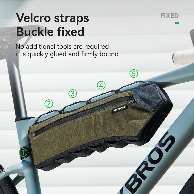 Large Capacity Bike Triangle Bag - 1.9L