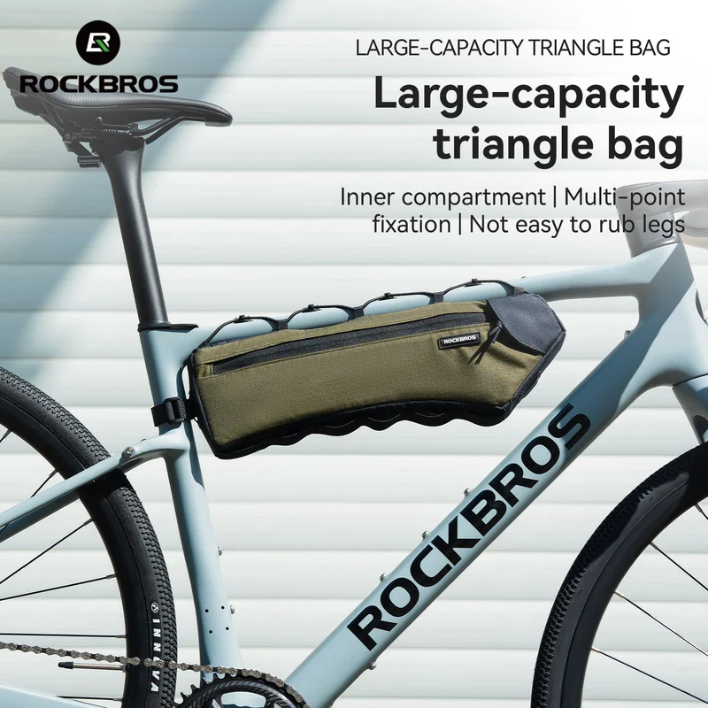 Large Capacity Bike Triangle Bag - 1.9L