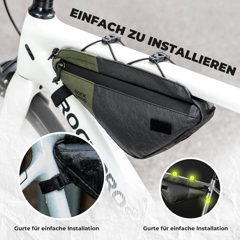 2-in-1 Rahmentasche Wasserabweisend mit Schultergurt 0.7L