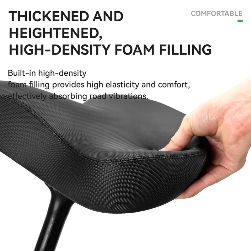 Extra Wide Comfort Bike Seat