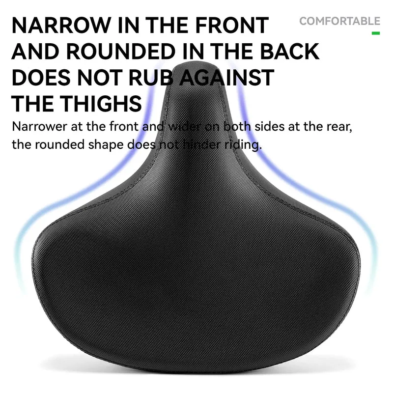 Extra Wide Comfort Bike Seat