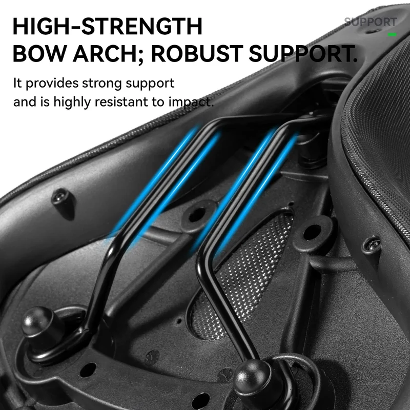 Extra Wide Comfort Bike Seat