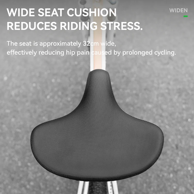 Extra Wide Comfort Bike Seat