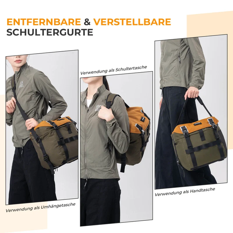 Fahrradtasche Lenkertasche 13,5–24 L