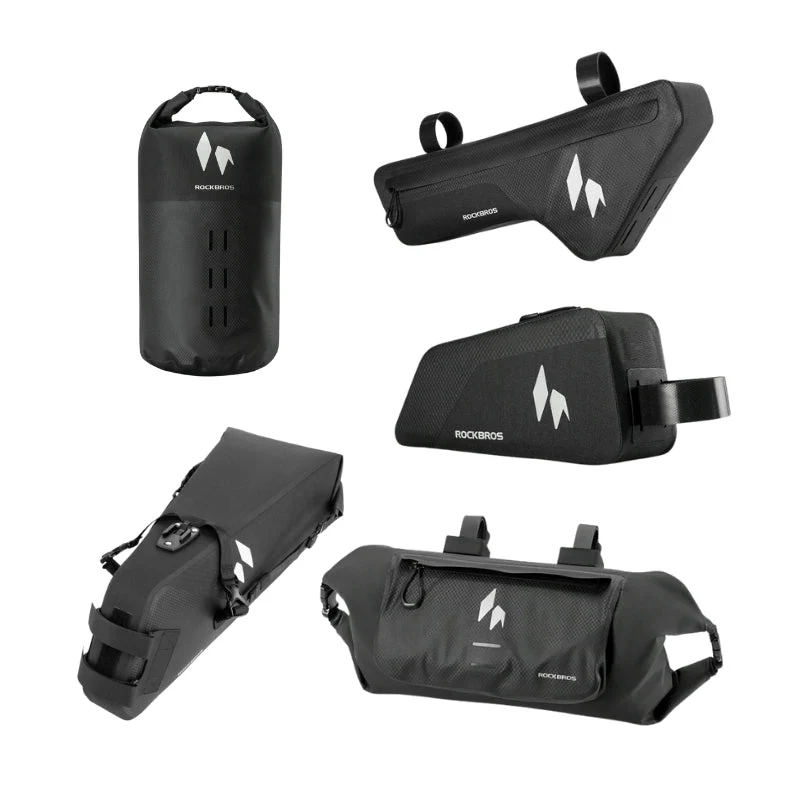 RideMate 100% Waterproof Bike Bags Set
