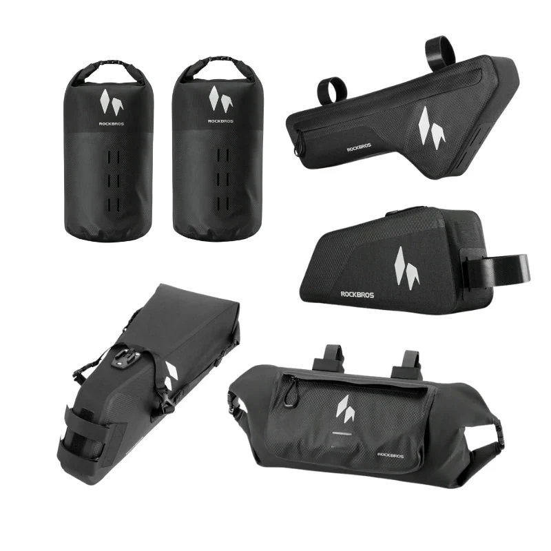 RideMate 100% Waterproof Bike Bags Set