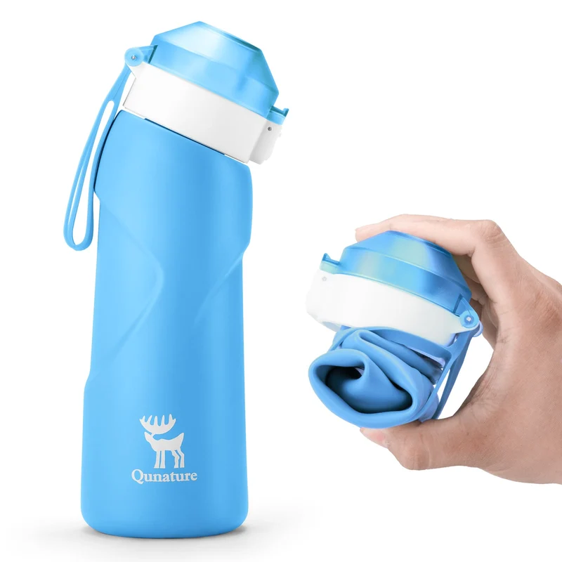 Collapsible Silicone Water Bottle