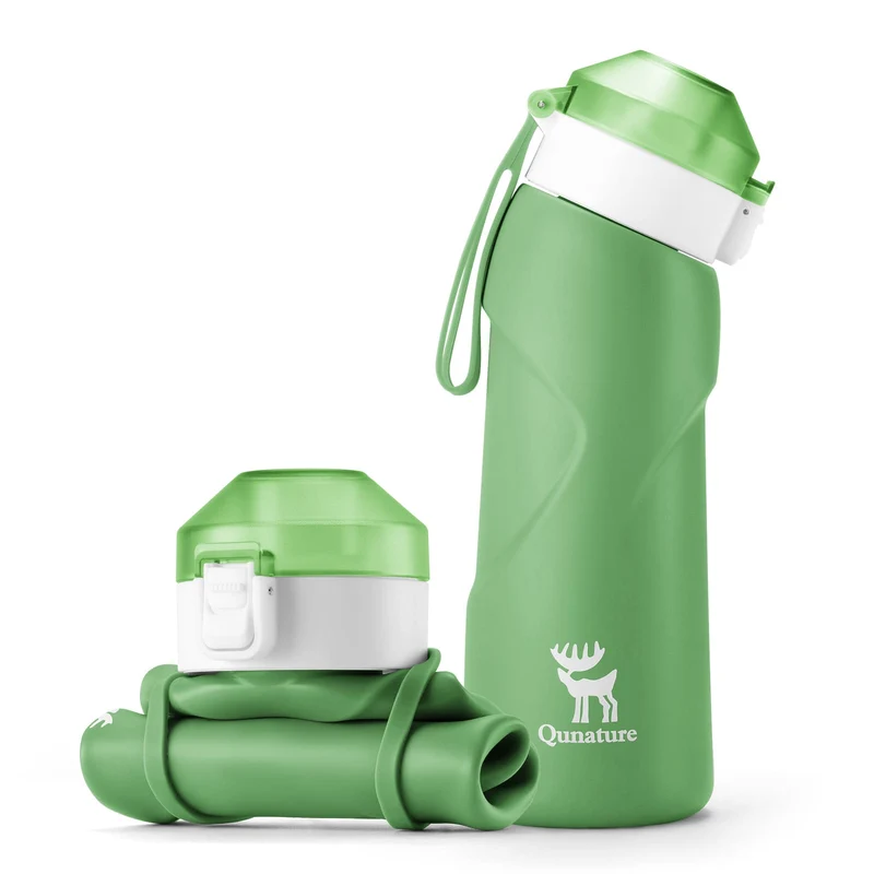 Collapsible Silicone Water Bottle