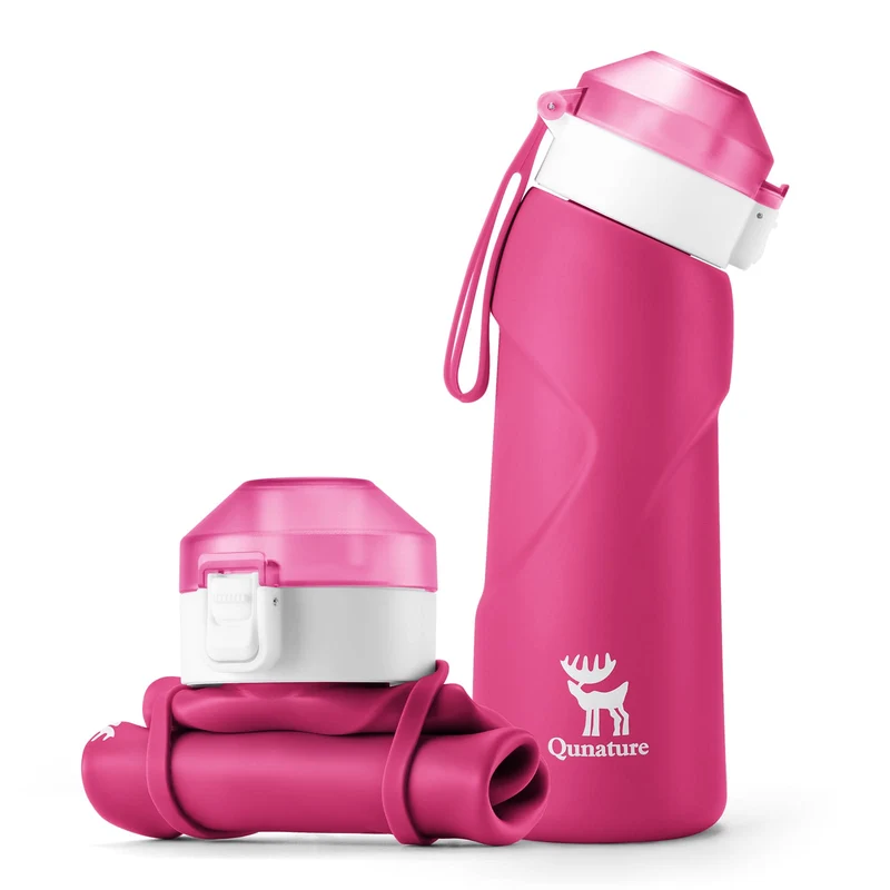 Collapsible Silicone Water Bottle