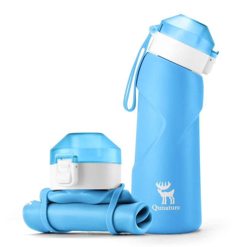 Collapsible Silicone Water Bottle