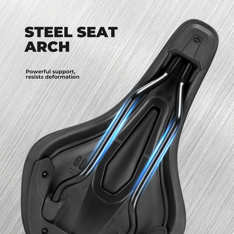 Eco-Friendly Comfortable PVC Leather Bike Saddle