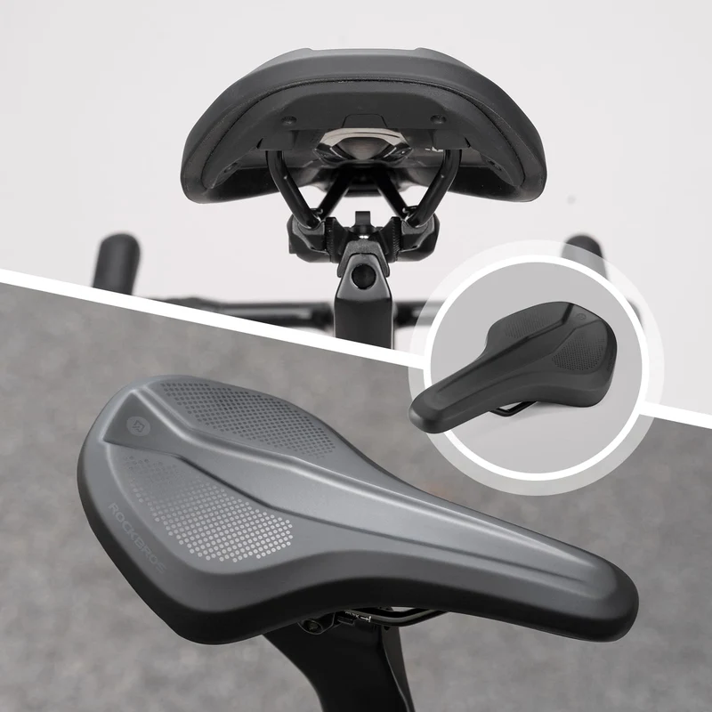 Eco-Friendly Comfortable PVC Leather Bike Saddle
